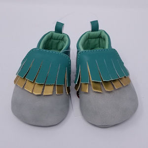 Baby Girls' Faux & Fern Moccasin